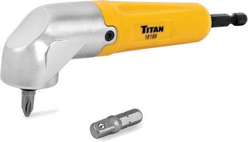 Titan 16189 90-Degree Magnetic Right Angle Drill Attachment for Impact Drivers and Drills in Saudi Arabia
