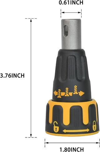 N435495 Drywall Gun Nose Cone Assembly DCF620B DCF620D2 DCF620D2-AR DCF620D2-B2 DCF620D2-B3 DCF620D2-BR DCF620M2 Compatible With Dewalt Drywall Screw Gun Dewalt Brushless Drywall Screw Gun Attachment in Saudi Arabia