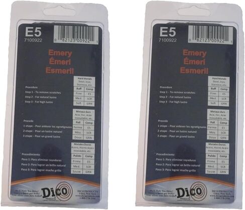 Dico E5 Emery Buffing Compound, Black, Brick in Saudi Arabia