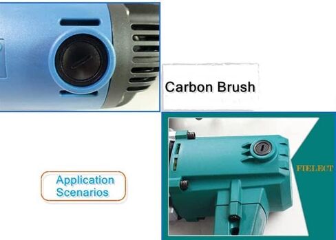 Fielect Carbon Brush Holder Caps 12mm O.D. 5mm Thickness Motor Brush Cover Plastic Fitting Thread Black 2Pcs in Saudi Arabia