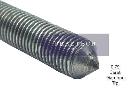 خزانة ماسية برأس 0.75 قيراط مقاس 3/8 بوصة × 24 - لمطاحن صمام سيوكس ومطحنة مقعد الصمام وخزائن الحجر in Kuwait