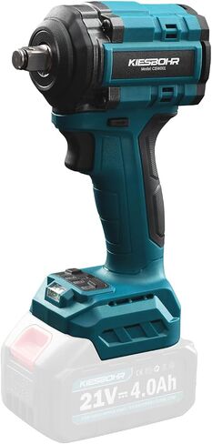 450N.m(332Ft-lbs) Cordless Impact Wrench, 1/2 inch Brushless Electric Impact Gun 2800RPM, 3 Sockets, High Torque Impact Driver for Car Tires in Saudi Arabia