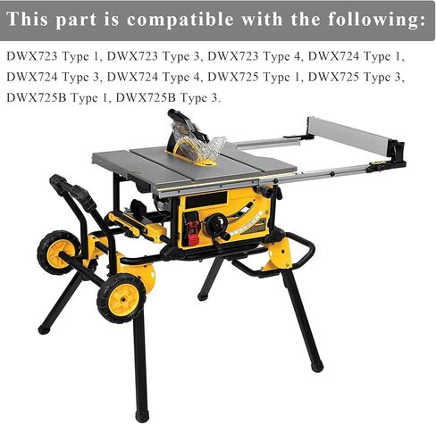 N074647 ميتري المنشار القدم DWX723 DWX723 DWX723 DWX724 DWX724 بديل لحامل منشار الطاولة DeWalt (4 عبوات) in Kuwait