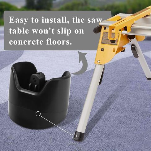 N074647 ميتري المنشار القدم DWX723 DWX723 DWX723 DWX724 DWX724 بديل لحامل منشار الطاولة DeWalt (4 عبوات) in Kuwait