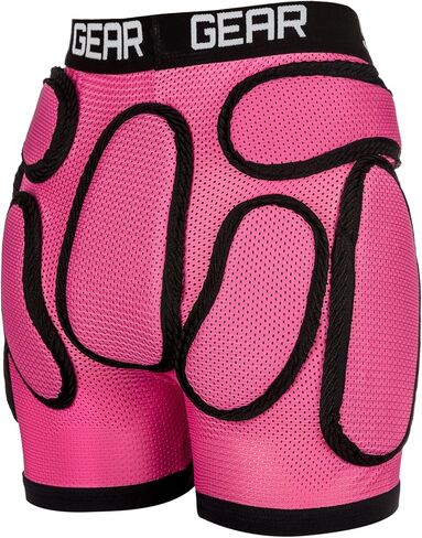 Recruit Padded Shorts for Kids 3'10"– 4'6" ft in Height - 3D Protection Hip Pants for Inline Skating, Skateboarding in Saudi Arabia