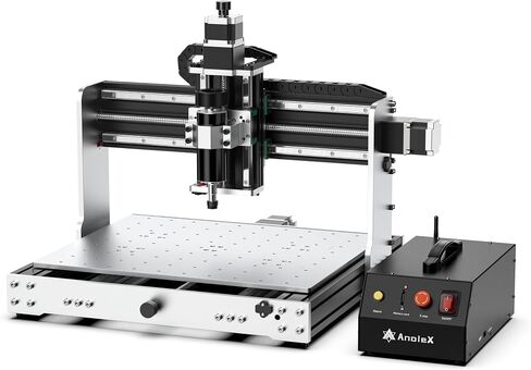 آلة التوجيه CNC 4030-Evo Ultra، محور XYZ معدني بالكامل، أدلة خطية فولاذية مزدوجة ومسامير كروية مع عمود دوران 500 وات للمعادن والألومنيوم والنحاس والخشب والأكريليك PCB in Saudi Arabia