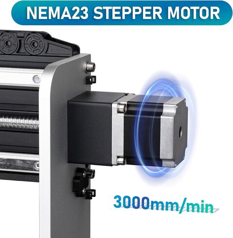 آلة التوجيه CNC 4030-Evo Ultra، محور XYZ معدني بالكامل، أدلة خطية فولاذية مزدوجة ومسامير كروية مع عمود دوران 500 وات للمعادن والألومنيوم والنحاس والخشب والأكريليك PCB in Saudi Arabia