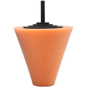 1 polishing Cone car waxing Sponge Metal Polishes polishing Sponge pad car Buffing Drill pad car Polishing Sponge Buffing Pads for Drill Buffing Sponge Pads Polisher hub