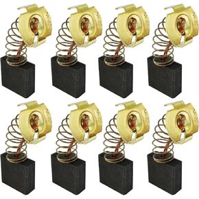 CB200 CB202 Carbon Brush Angle Grinder Replacement Set Compatible for Makita CB204 CB203 191953-5 191957-7 Power Tool - 8 PCS