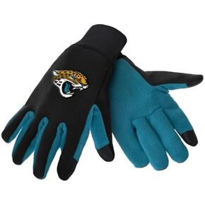 FOCO Jacksonville Jaguars Color Texting Utility Gloves