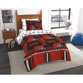 Northwest NFL Cleveland Browns Bed in a Bag Set, Twin, Rotary