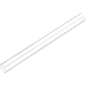 uxcell Rigid Round Clear Tubing 37.6mm(1.48'') ID x 40mm(1.57'') OD x 1.64Ft Length Plastic Tube