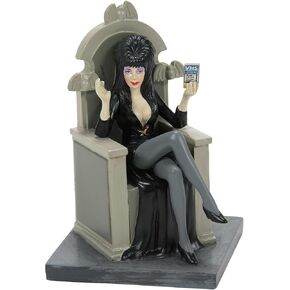 Department 56 Elvira Mistress of The Dark Village Accessories Signing Autographs Figurine, 3.3 Inch, Multicolor