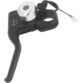 Brake Lever, Scooter Brake Handle Brake Lever with Bell Compatible for GOTRAX Electric Scooters, Left Brake Lever Handbrake Electric Scooter Brake Lever Accessories for GOTRAX