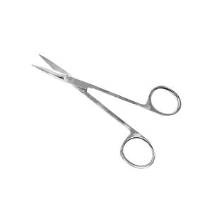 Cynamed Iris Micro Dissecting Precision Lab Scissors, Fine Point Straight - Perfect for Doctors, Nurses, EMS, Students, Education & Training and More (Pack of 10)