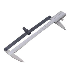 Vernier Caliper, 0‑150mm Stainless Steel Portable Ergonomic Design Manual Caliper Measuring Tool, for Measuring Marking Distances