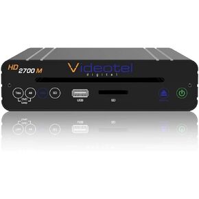 Videotel Digital Industrial Grade Looping DVD and Digital Signage Media Player All in one Unit. DVD, USB & SD. 24/7 Continuous Looping Play, Auto Powers On, Auto Plays, Auto Repeats - HD2700 M + in Kuwait