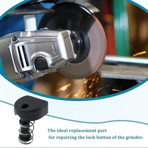 زاوية طاحونة الفرامل زر القفل الذاتي الذاتي قفل دبوس رئيس شل زر لماكيتا 9553NB زاوية طاحونة السلطة أداة الملحقات 5 مجموعة (9523NB 5 حزمة) in Kuwait