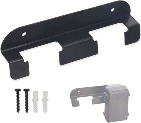 يعمل حامل البطارية لبطارية Kobalt 24V Max / حامل بطارية Kobalt لـ KB224-03 KB424-03 KB524-03 KB624-03 - لحامل بطارية Kobalt - حامل بطارية على الحائط (عبوتان) in Kuwait