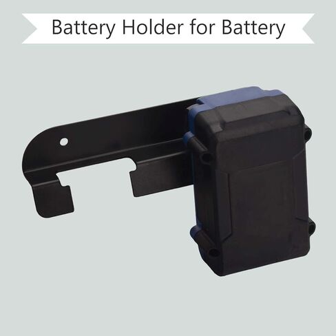 يعمل حامل البطارية لبطارية Kobalt 24V Max / حامل بطارية Kobalt لـ KB224-03 KB424-03 KB524-03 KB624-03 - لحامل بطارية Kobalt - حامل بطارية على الحائط (عبوتان) in Kuwait