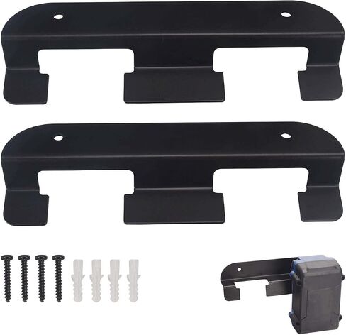Battery Holder Work for Kobalt 24V Max Battery/Kobalt Battery Mount for KB224-03 KB424-03 KB524-03 KB624-03 - for Kobalt Battery Holder - Battery Holder Wall Mount (2 pack) in Saudi Arabia
