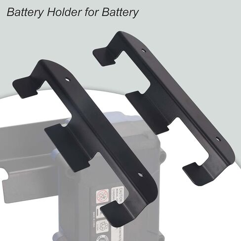 Battery Holder Work for Kobalt 24V Max Battery/Kobalt Battery Mount for KB224-03 KB424-03 KB524-03 KB624-03 - for Kobalt Battery Holder - Battery Holder Wall Mount (2 pack) in Saudi Arabia