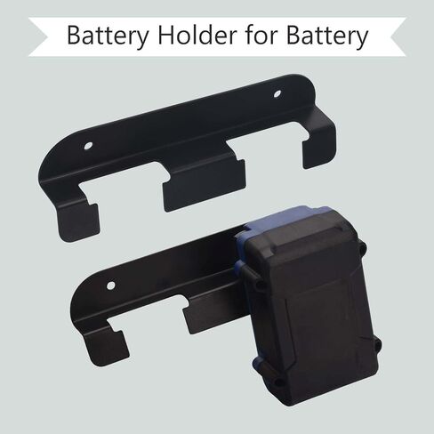 Battery Holder Work for Kobalt 24V Max Battery/Kobalt Battery Mount for KB224-03 KB424-03 KB524-03 KB624-03 - for Kobalt Battery Holder - Battery Holder Wall Mount (2 pack) in Saudi Arabia