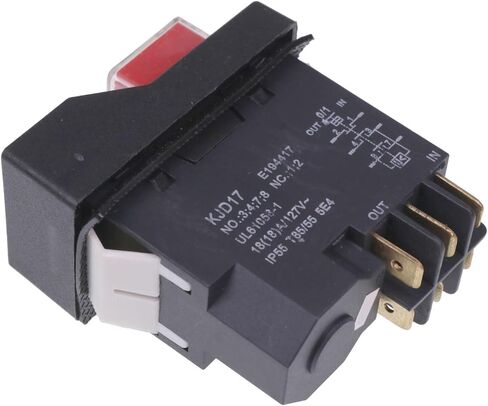 N603746 Magnetic Start/Stop On/Off Switch Table Saw Switch 115/120VAC Compatible with Dewalt DWE7485 DWE7491RS DWE7491RS in Saudi Arabia
