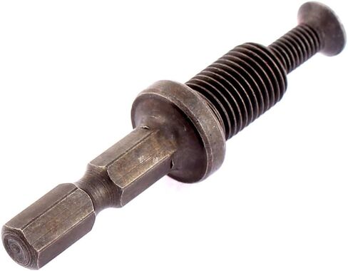 uxcell 1/4-inch Hex Shank 3/8 Inch Thread Drill Chuck Adapter w Lock Screw in Saudi Arabia