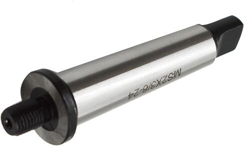 MT2 Adapter 2MT Shank To 3/8 Inch-24 Threaded Drill Chuck Arbor Accuracy Ground Threaded Drill Chuck Arbor Fit for Drill Milling Boring Lathes in Saudi Arabia