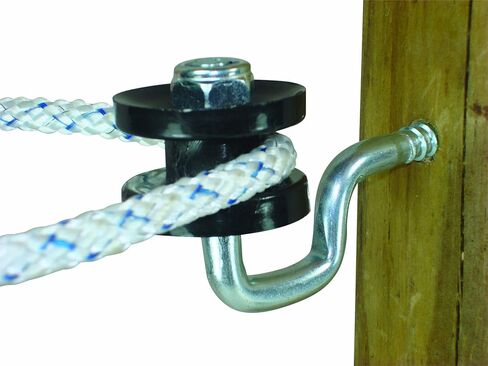 عازل بوليروبيل زاوية من الخشب من Field Guardian، أسود in Kuwait