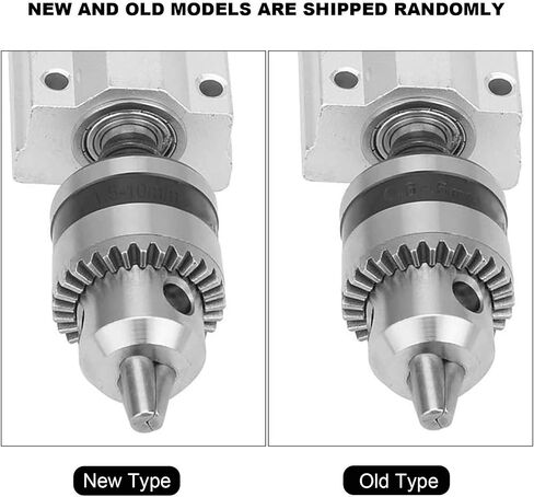 Morse Drill Chuck Connecting Rod Table Drill Unpowered Spindle Assembly B12 Drill Chuck M10 Shaft Sleeve DIY Woodworking Cutting Grinding Table in Saudi Arabia