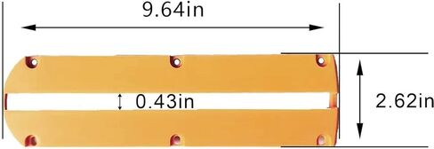 0009900146726-02 جزء لوحة القطع، مناسب لمنشار ديوالت ميتري، استبدل DWS715 DWS716 DWS713 DWS716XPS 3660 3680 DW703 DW704 DW705، أصفر، in Kuwait