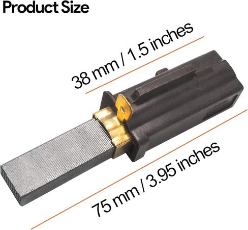 4 عبوات 2311480 فرش كربون للمحرك الكهربائي الفراغي لـ Ametek Lamb 333261, 33326-1 in Kuwait