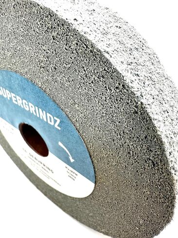 EXL Deburring Wheel - 6" x 1" x 1" 9S Fine Grit - Silicon Carbide - Metal Deburring, Finishing and Polishing Wheel - Convolute - (1 Pack) in Kuwait