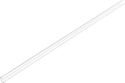 uxcell Rigid Round Clear Tubing 37.6mm(1.48'') ID x 40mm(1.57'') OD x 1.64Ft Length Plastic Tube in Saudi Arabia