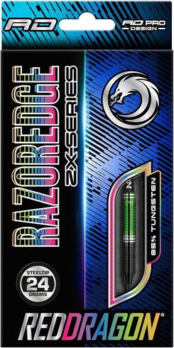 RED DRAGON Razor Edge ZX Series 22g, 24g or 26g Tungsten Darts Set with Flights and Stems in Saudi Arabia