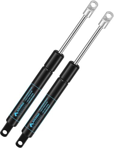 10 بوصة 45 N/10 LB دعامات الغاز الدعامات الصدمات لخزانة ألعاب صندوق الأدوات غطاء المفصلي يدعم الرفع قطعتين ARANA (9.69 بوصة ممتدة، وزن الدعم المناسب 8-11 رطل!) in Kuwait