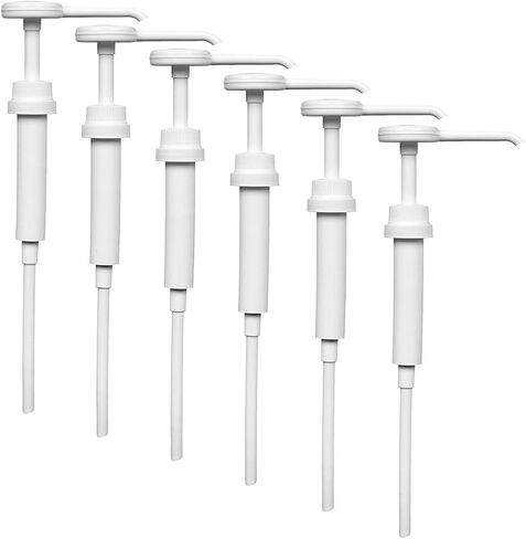 Deluxe Plastic Dispensing Pump, Fits Gallon Jugs (Pack of 6) in Saudi Arabia
