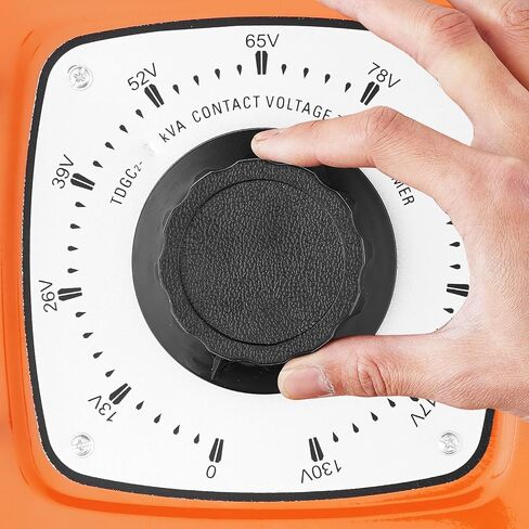 VEVOR 3000VA محول جهد كهربائي متغير تلقائي، 23 أمبير، 110 فولت مدخل 0-130 فولت مخرج تيار متردد، مع شاشة LCD 4 صمامات إضافية للتحكم الحراري للمكتب الصناعي المنزلي in Saudi Arabia