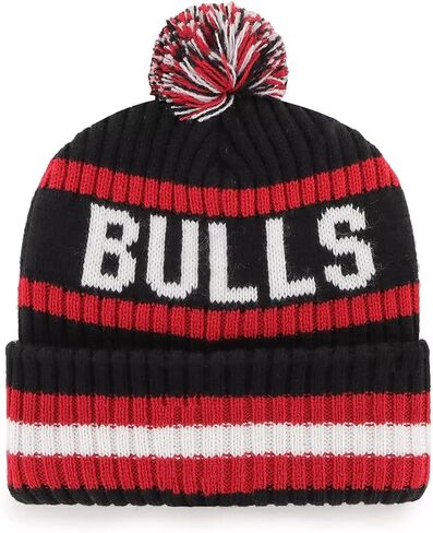 47 NBA Bering Cuffed Knit Pom Beanie Hat, Adult in Saudi Arabia