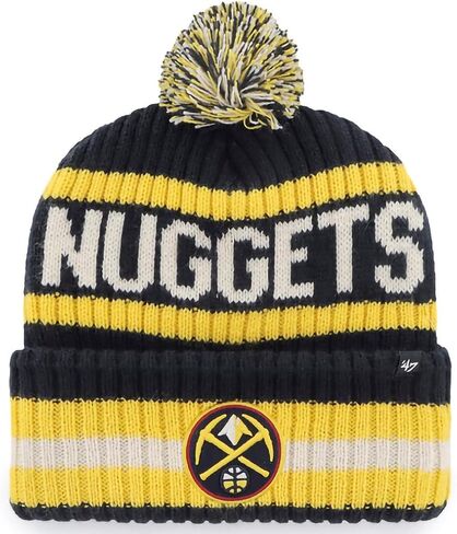 47 NBA Bering Cuffed Knit Pom Beanie Hat, Adult in Saudi Arabia