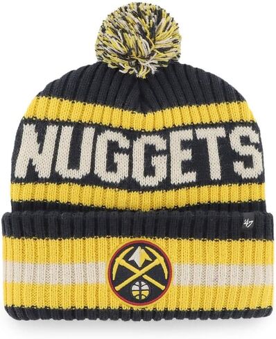 47 NBA Bering Cuffed Knit Pom Beanie Hat, Adult in Saudi Arabia