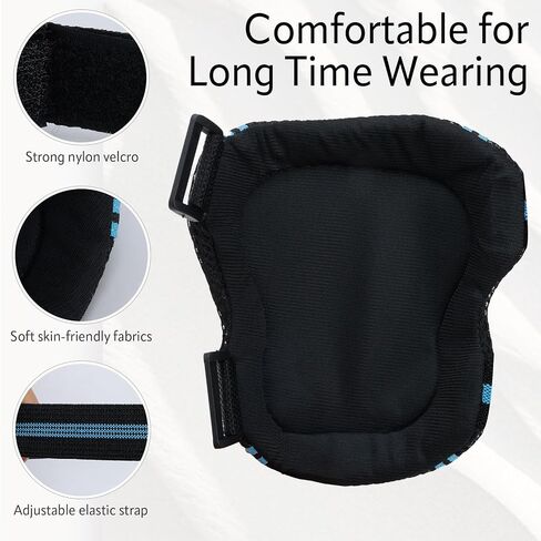 Adjustable Kids Knee Pads Elbow Pads Wrist Guards Set for 3-8 Years Child Protective Gear Set for Roller Skates,BMX,Bike,Cycling, Skateboard, Inline Skating, Scooter Riding Sports,Football in Saudi Arabia