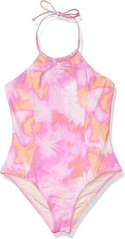 Hobie Girls High Neck Halter One Piece Swimsuit in Saudi Arabia
