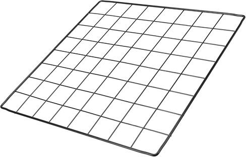 YOKIVE 4Pcs Iron Wire Grid Panel, Decorative Panels Board | Photo Pictures Display Holders Hanging Frame for Home Office (Black, 14"x14") in Saudi Arabia