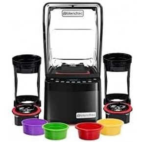 Blendtec Commercial Stealth 895 Blender + Standard Micronizers with Brushless Motor