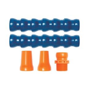 Loc-Line - 60513 Coolant Hose Starter Kit, Acetal Copolymer, 5 Piece, 3/4" Hose ID