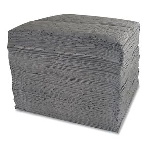 TaskBrand AS-SRB-P 15-Inch by 18-Inch Grey AllSorb Melt Blown Universal Spill Response Sorbent Pad (200 Pads per Case)