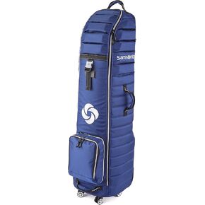 Samsonite Spinner Wheeling Golf Travel Cover, Blue, 51"H x 17"W x 14"D